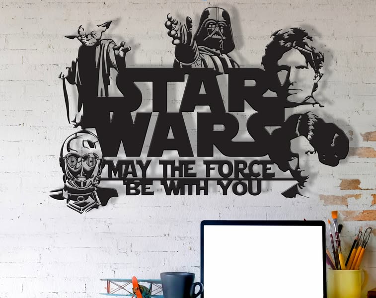 Collage Star Wars vintage – 24 x 35 po