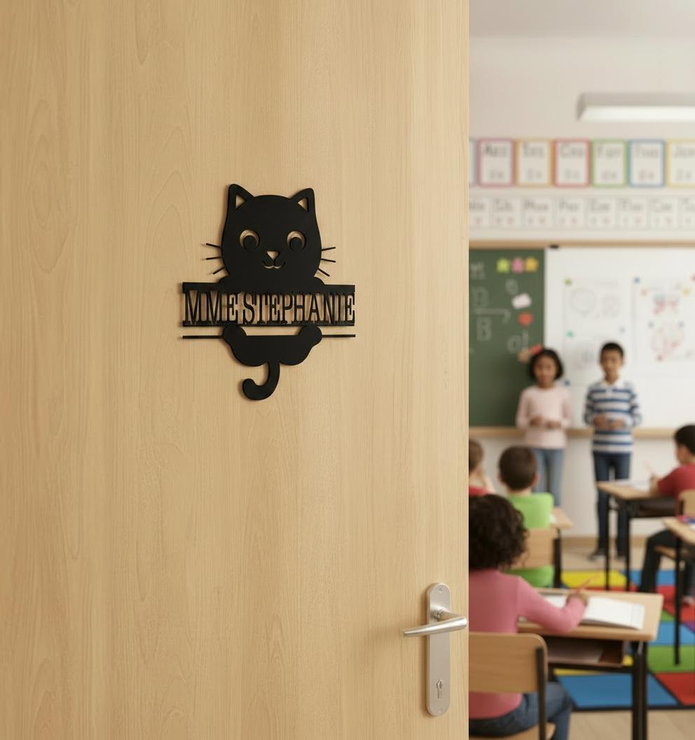 Cadeaux parfaits pour des enseignants Affiche pour porte ou murale.