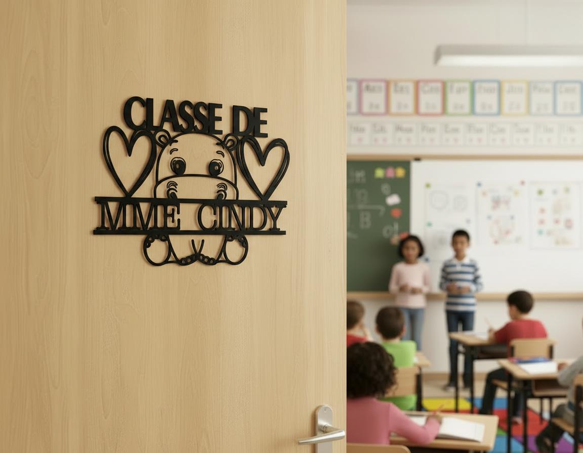 Cadeaux parfaits pour des enseignants Affiche pour porte ou murale.