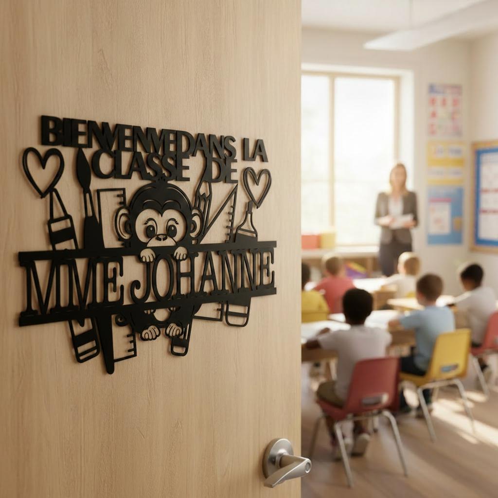 Cadeaux parfaits pour des enseignants Affiche pour porte ou murale.