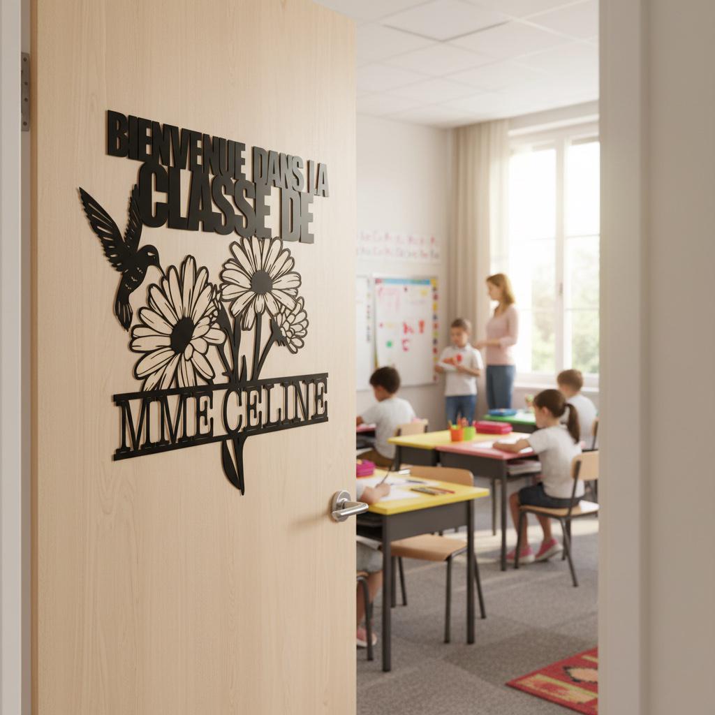 Cadeaux parfaits pour des enseignants Affiche pour porte ou murale.
