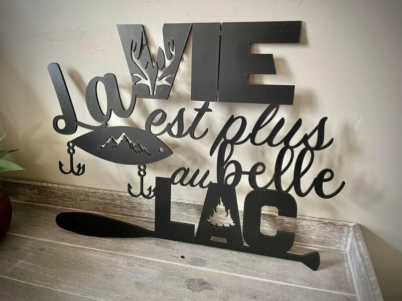 La vie est belle au lac – 20 po