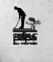 Meilleur Papa du monde – Golf – 20 po