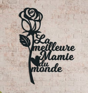 Meilleure Mamie du monde – rose – 15 po