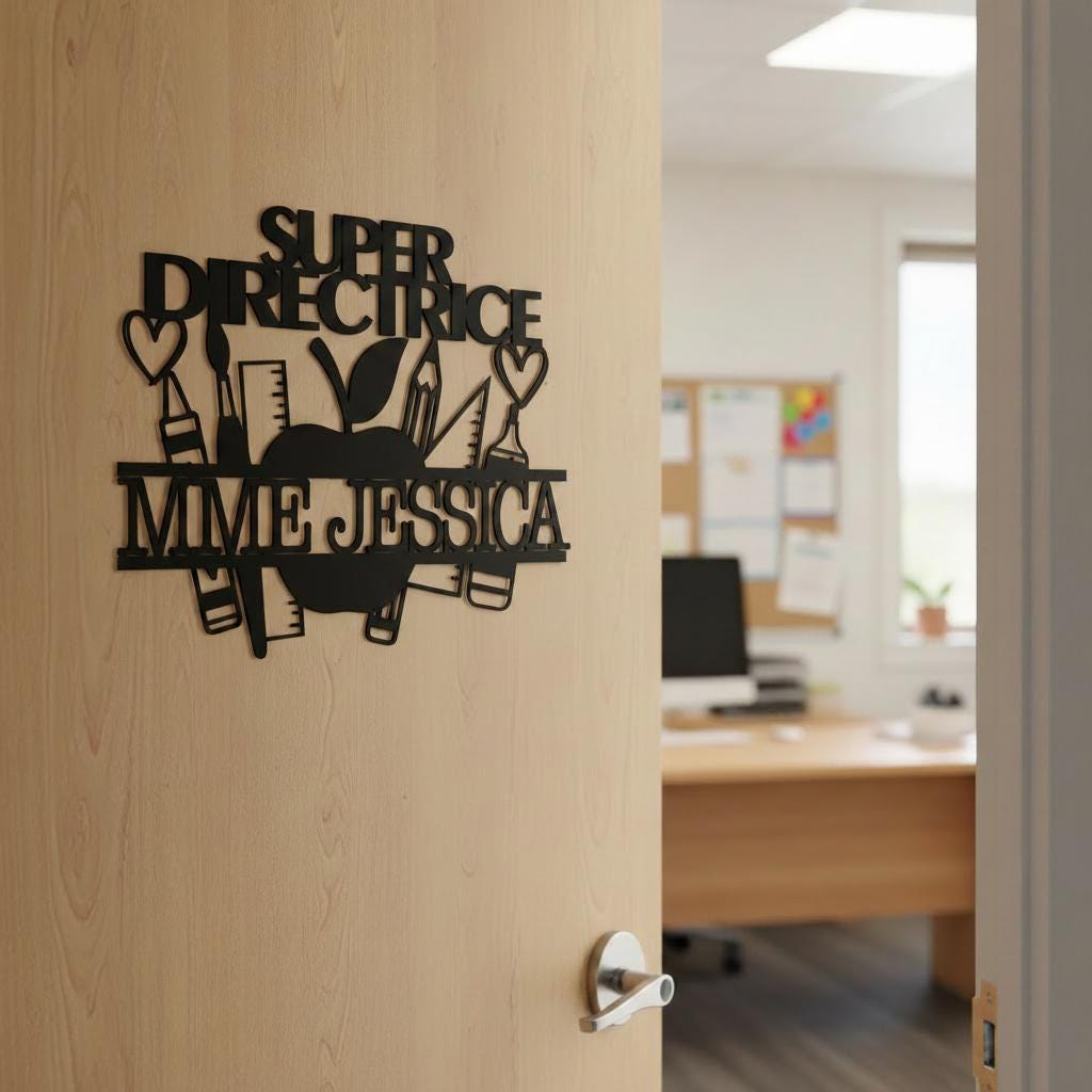 Cadeaux parfaits pour des Personnels de soutiens ! Affiche pour porte ou murale.