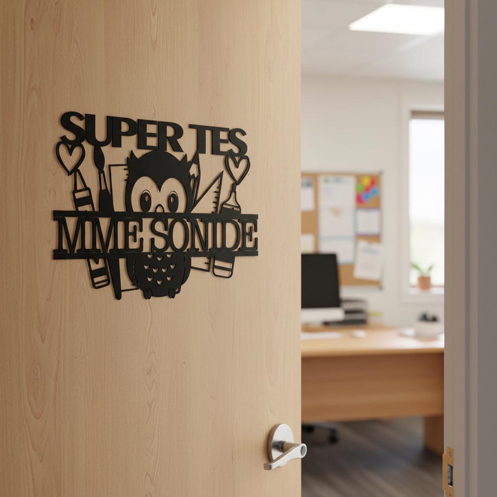 Cadeaux parfaits pour des Personnels de soutiens ! Affiche pour porte ou murale.