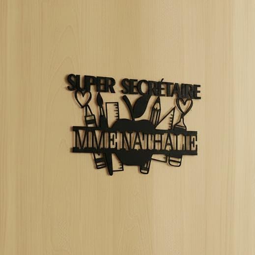 Cadeaux parfaits pour des Personnels de soutiens ! Affiche pour porte ou murale.