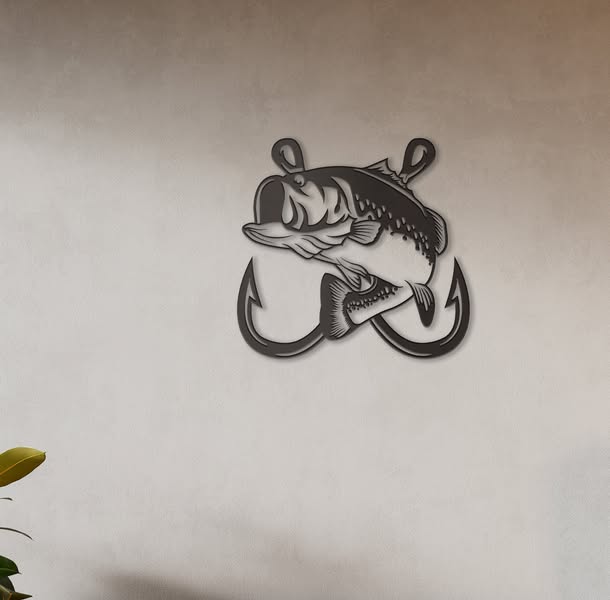 Poisson hameçon – 15 po