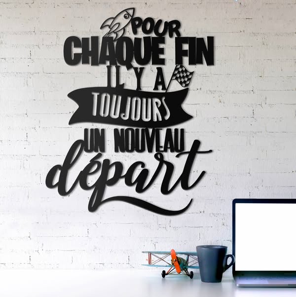 Pour chaque fin, il y a un nouveau départ – 24 po