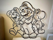 Trio Mario, Luigi et Yoshi