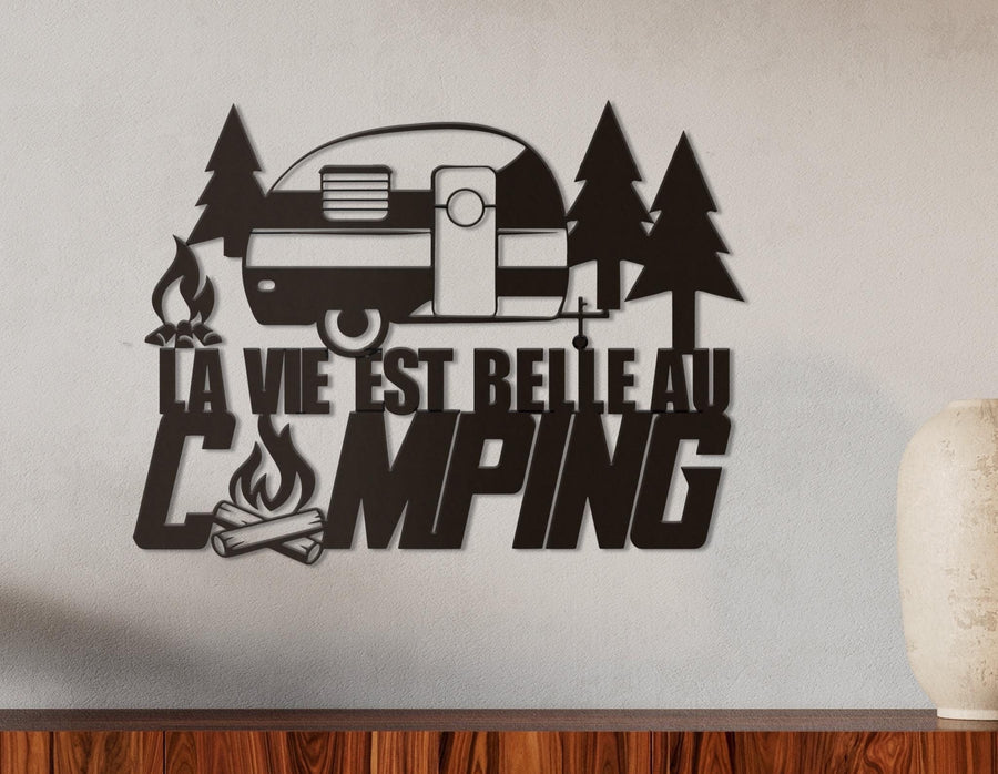La vie est belle au camping ! 24po